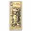 50 Nevada Goldback - Aurum Gold Foil Note (24k)