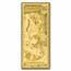 50 New Hampshire Goldback - Aurum Gold Foil Note (24k)