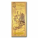 50 Utah Goldback - Aurum Gold Foil Note (24k)