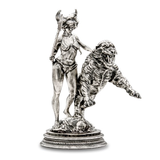 Buy 6 oz Silver Antique Statue Frank Frazetta (The