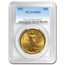 7-Coin $20 St Gaudens Gold Double Eagle Date Set MS-62 PCGS