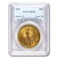 7-Coin $20 St Gaudens Gold Double Eagle Date Set MS-63 PCGS