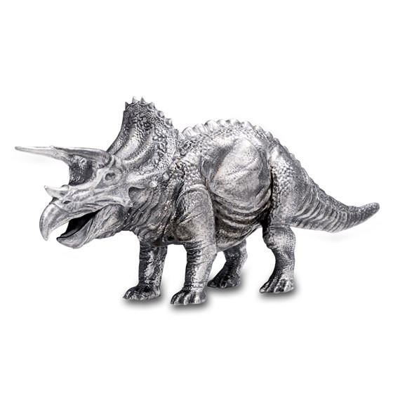 metal triceratops