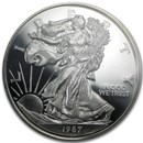 8 oz Silver Round - Silver Eagle (Random Year)