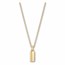 886 by The Royal Mint 18K Gold Bar Pendant with Chain