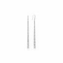 886 by The Royal Mint Sterling Silver Tutamen Stack Drop Earrings