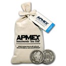 90% Silver Barber Dimes $100 Face Value Bag