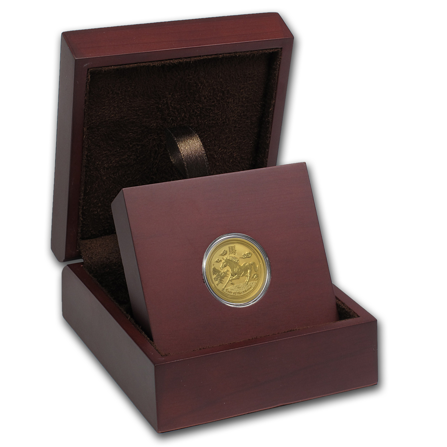 Gold coins in a gift box stock illustration. Illustration of bill - 36075605