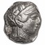 Attica, Athens AR Tetradrachm Owl (440-404 BC) AU NGC (4/5-3/5)