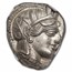 Attica Athens AR Tetradrachm Owl (440-404 BC) MS NGC 4/4