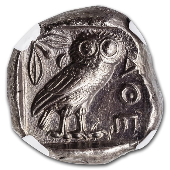 Buy Attica Athens Silver T'drachm Owl(455-440 BC) AU NGC (Fine Style ...