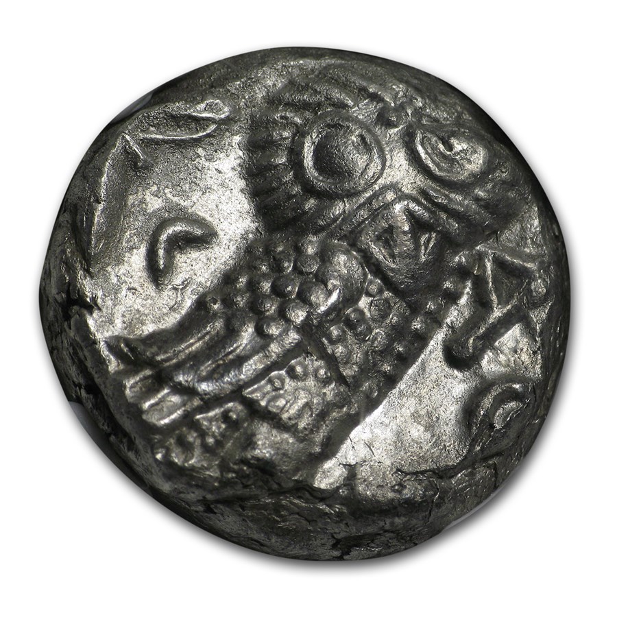 Attica athens tetradrachm around 300 bc ancient silver coin owl athena какой год