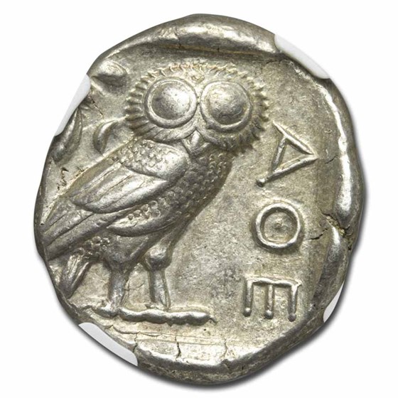 Buy Attica, Athens Silver Tetradrachm Owl (440-404 BC) Ch XF NGC | APMEX