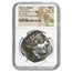 Attica Athens Silver Tetradrachm Owl (440-404 BC) MS NGC