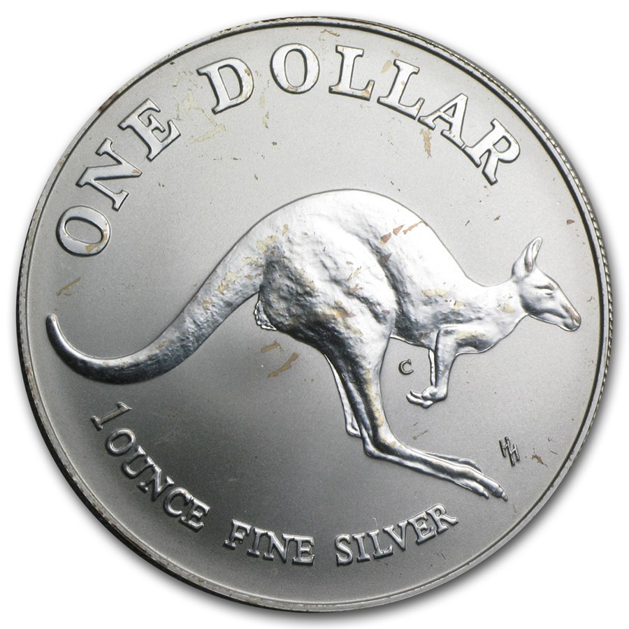 Buy Australia 1 oz Silver Kangaroo (Scruffy) | APMEX