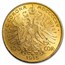 Austria Gold 100 Coronas Coin BU (Random)