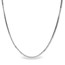 Box Chain Sterling Silver Necklace - 18 in.