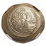 Byzantine Empire AV Hist Nom Michael VII (1071-1078 AD) AU NGC