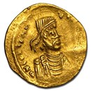 Byzantine Gold Semissis Emperor Justin II (565-578 AD) AU