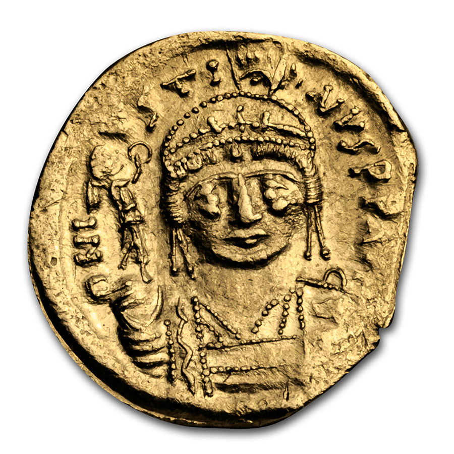 Buy Byzantine Gold Solidus Emperor Justin II (565-578 AD) XF | APMEX