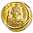 Byzantine Gold Solidus Emperor Phocas(602-610 AD)NGC (Vault)