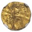 Byzantine Gold Tremissis Constans II (641-668 AD) XF NGC S-984