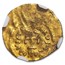 Byzantine Gold Tremissis Constans II (641-668 AD) XF NGC S-984