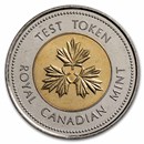 Canada Bimetallic Test Token BU