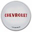 Chevrolet 1 oz Silver Round Truck Ornament & Red Die-cast Truck