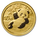 China 1 gram Gold Panda (Random Year, Sealed)