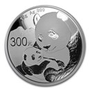 China 1 kilo Silver Panda Proof (Random Year, w/Box & COA)