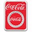 Coca-Cola® 1 oz Silver Colorized Round (Bottle Cap)