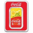 Coca-Cola® 1 oz Silver Summer Fun Colorized Bar (in TEP)