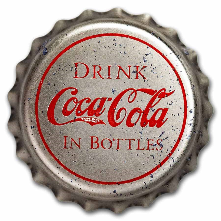 Buy Silver Coca-Cola® Bottle Opener w/ 6g Bottle Cap | APMEX