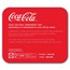 Coca-Cola® 2-Piece Ornament Set w/ 1 oz Silver Bar