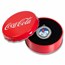 Coca-Cola® 6 gram Ag Polar Bear Bottle Cap Ornament w/ Box
