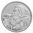 Coca-Cola® Santa 1 oz Silver BU