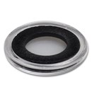 Coin Capsule w/Black Gasket - 19 mm