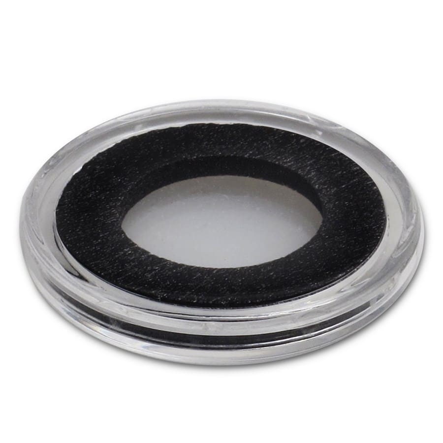 Coin Capsule w/Black Gasket - 20 mm