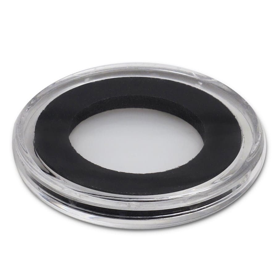 Coin Capsule w/Black Gasket - 27 mm