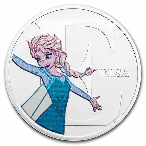 Disney A-Z Collection Alphabet Letter: E is for Elsa