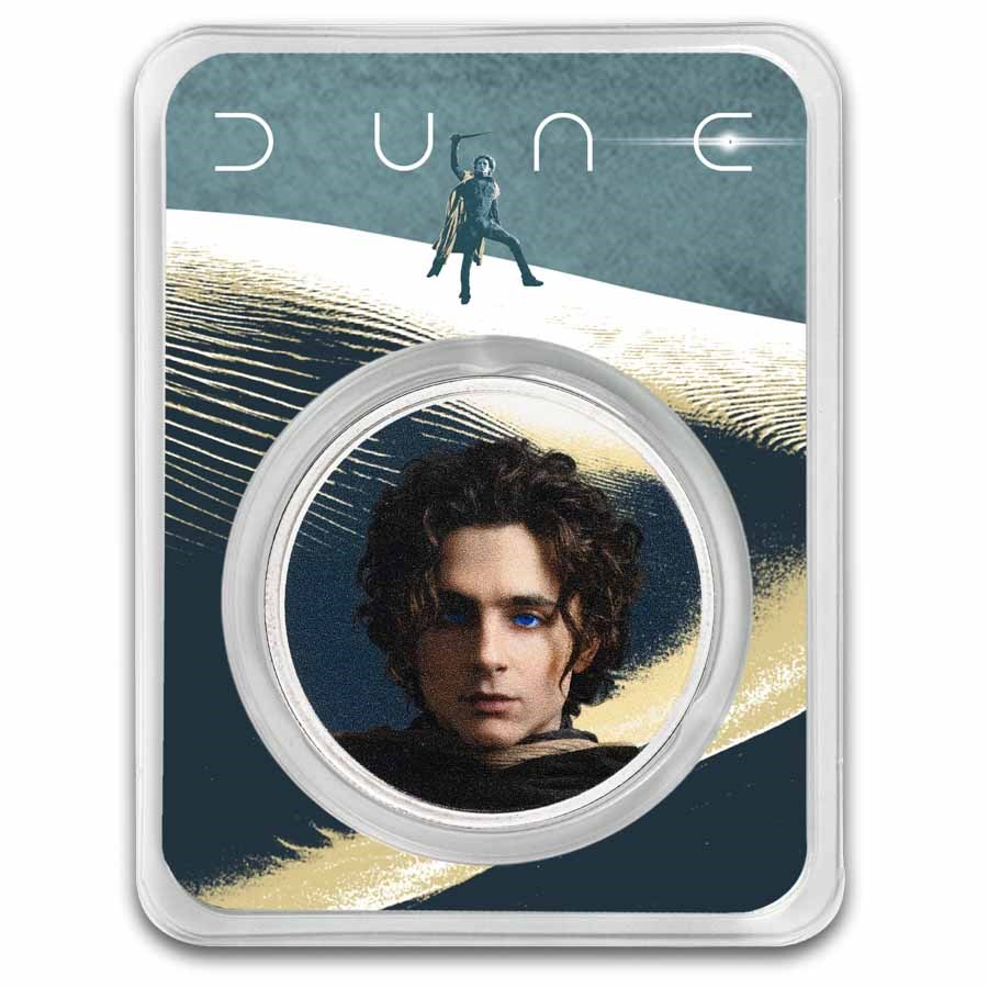 DUNE® 2 Blue Eyes Paul 1 oz Silver (Colorized w/TEP)