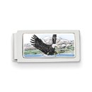 Eagle Landing Hinged Money Clip