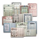 Foreign Collection of 12 Stocks & Bonds