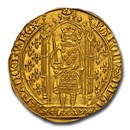 France Gold Franc a Pied Charles V (1364-1380) MS-63 NGC