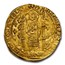 France Gold Franc F'Pied Charles V (1364-1380) MS-64 NGC