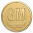 General Motors Logo (1967-2021) 1 oz Gold w/ TEP