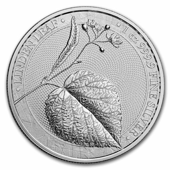 Buy Germania Mythical Forest / Leaf Series 1 oz Ag Round BU (No COA ...