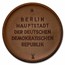 Germany GDR Porcelain Medal Unc