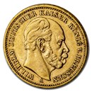 Germany Gold 20 Marks (Random) BU